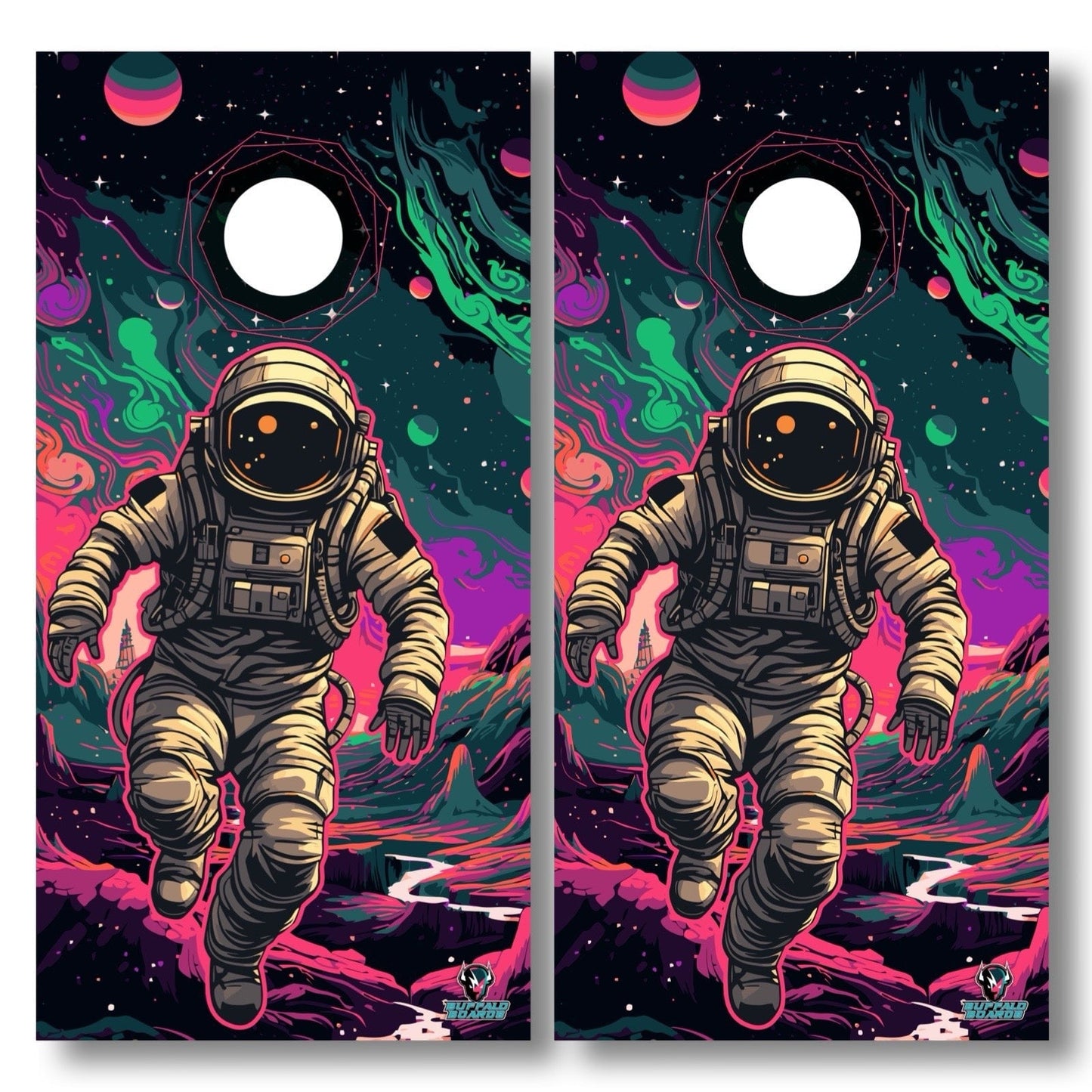 Buffalo Boards - Space Surfer - Professional Regulation Cornhole Boards BOARD Buffalo Boards 