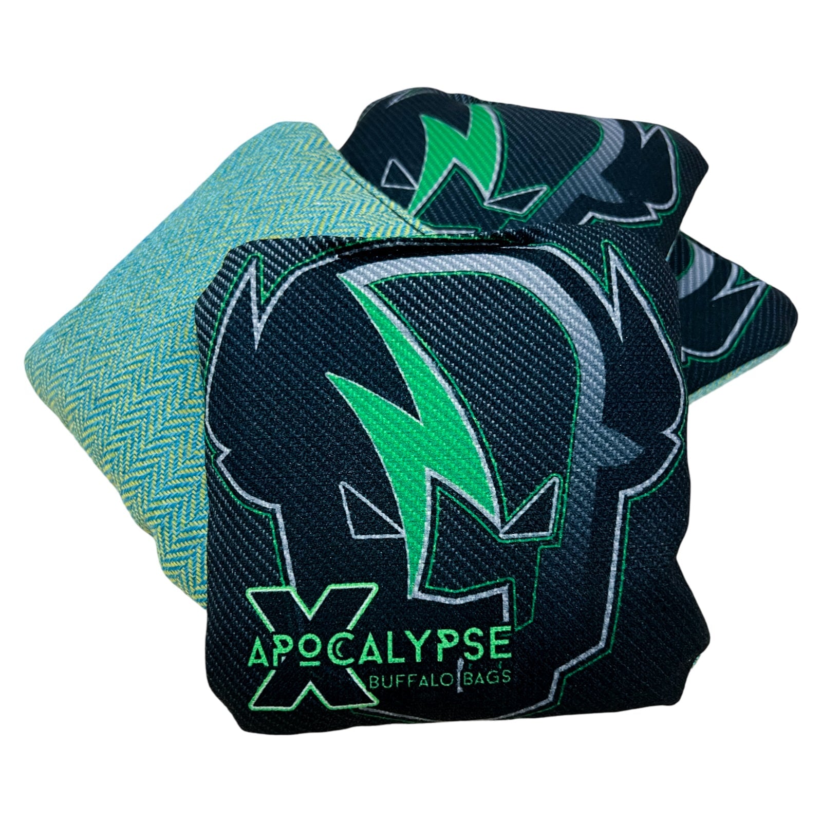 CARBON FIBER - ALL SERIES Buffalo Boards GREEN APOCALYPSE STANDARD FLAT DISC