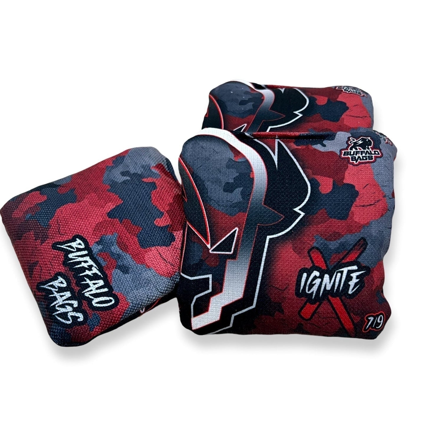 CLOSE OUT IGNITE - LIMITED Quantities - ONLY 1 SET AVAILABLE Buffalo Boards RED CAMO 