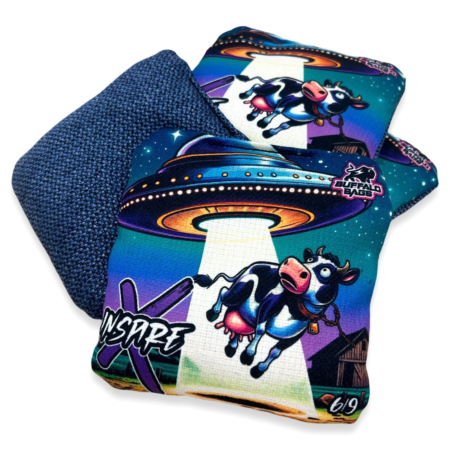 UFO COW ABDUCTION - ALL SERIES Buffalo Boards 