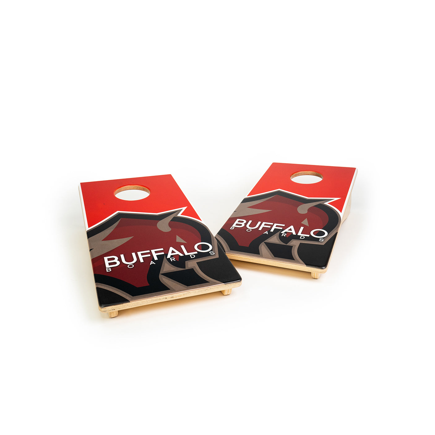 Mini Buffalo Boards - 12 x 24 x 4 in. - Sport Edition BOARD Buffalo Boards Red/Red 